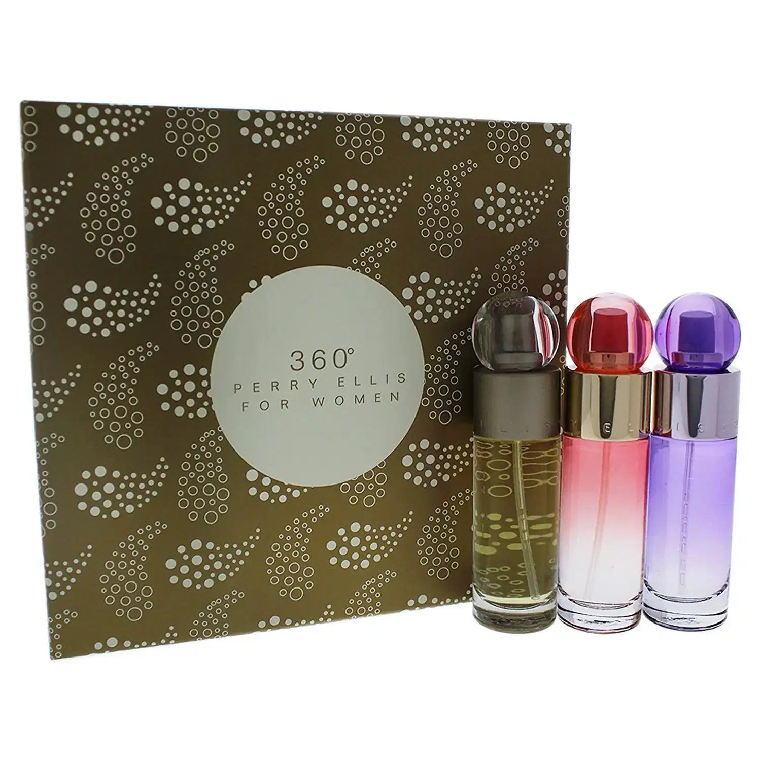 Perry Ellis 360 Women 30 ML Edt Spray Each - 360 And 360 Purple And 360 Coral Edp Spray - authentic fragrance from Brands ...