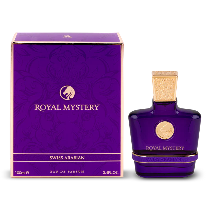Swiss Arabian Royal Mystery Eau De Parfum For Women - 100 ML - bottle front view