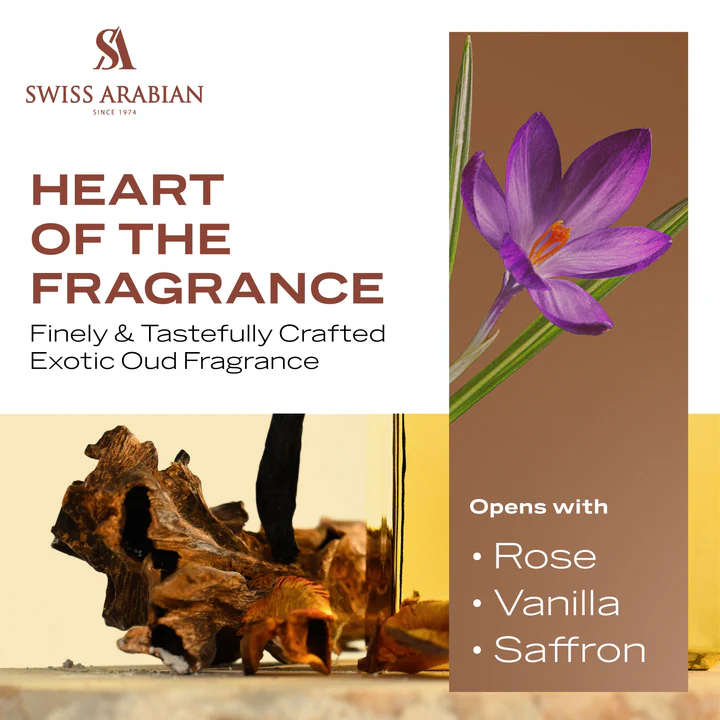 Swiss Arabian Shaghaf Oud Eau de Parfum Unisex - 75 ML