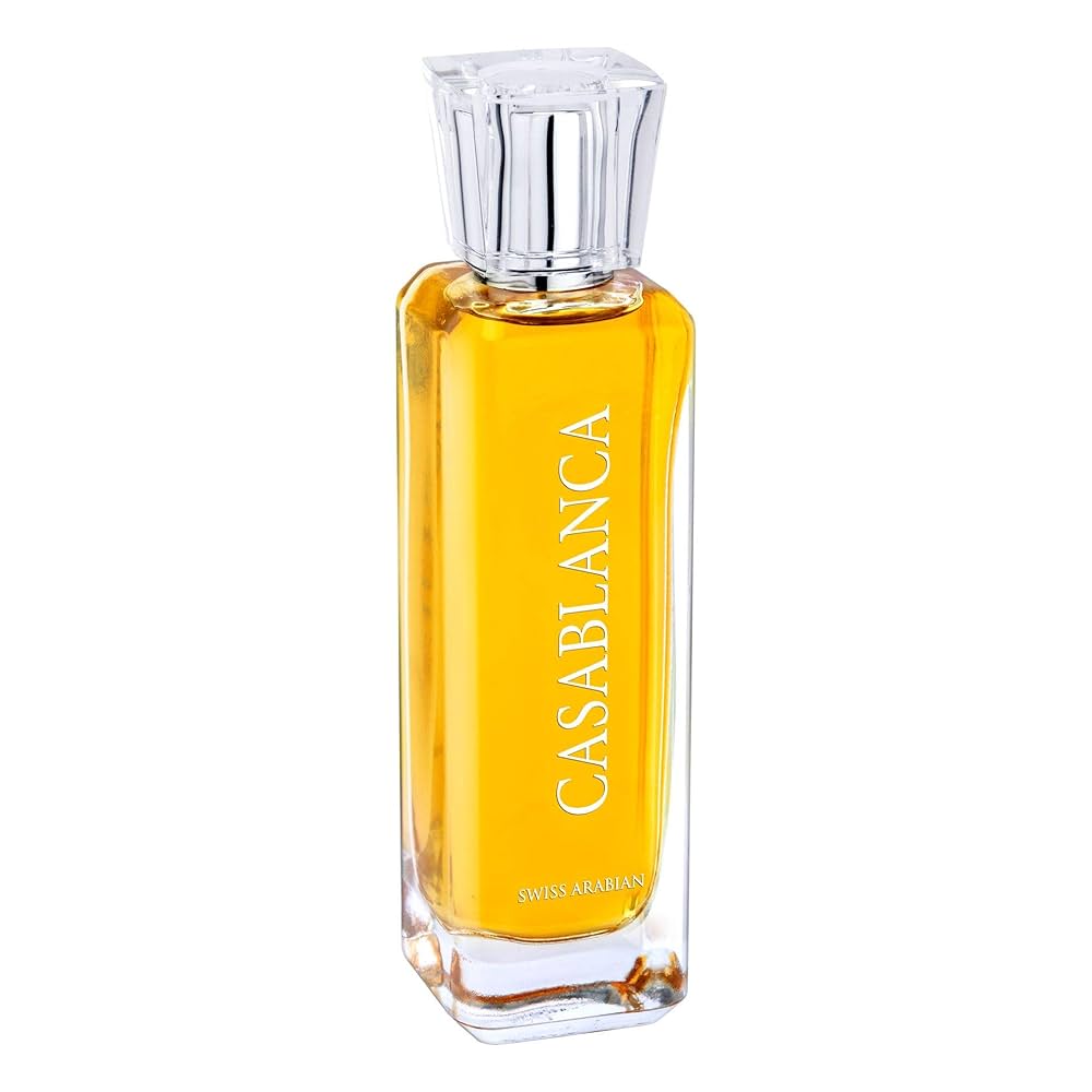 SWISS ARABIAN Casablanca - Luxury Products From Dubai - Long Lasting, Addictive Personal EDP Spray Fragrance - Seductive Signature Aroma - 100 ml - Unisex