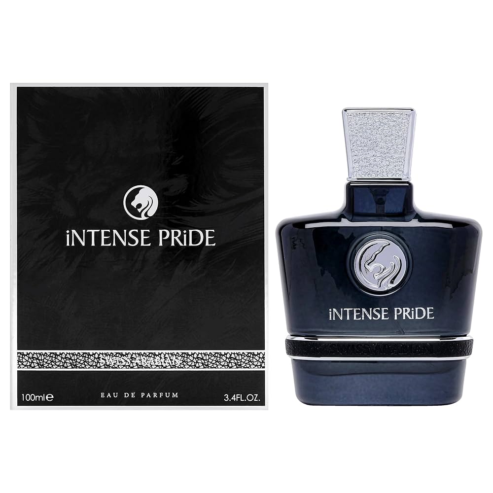 SWISS ARABIAN Intense Pride - Luxury Products From Dubai - Long Lasting, Addictive Personal EDP Spray Fragrance - Seductive Signature Aroma - 100 ml - Men