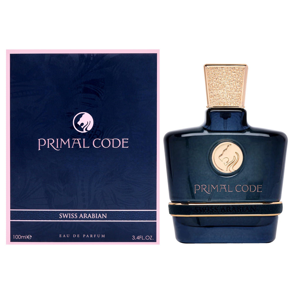 Swiss Arabian Primal Code Eau De Parfum For Men - 100ml