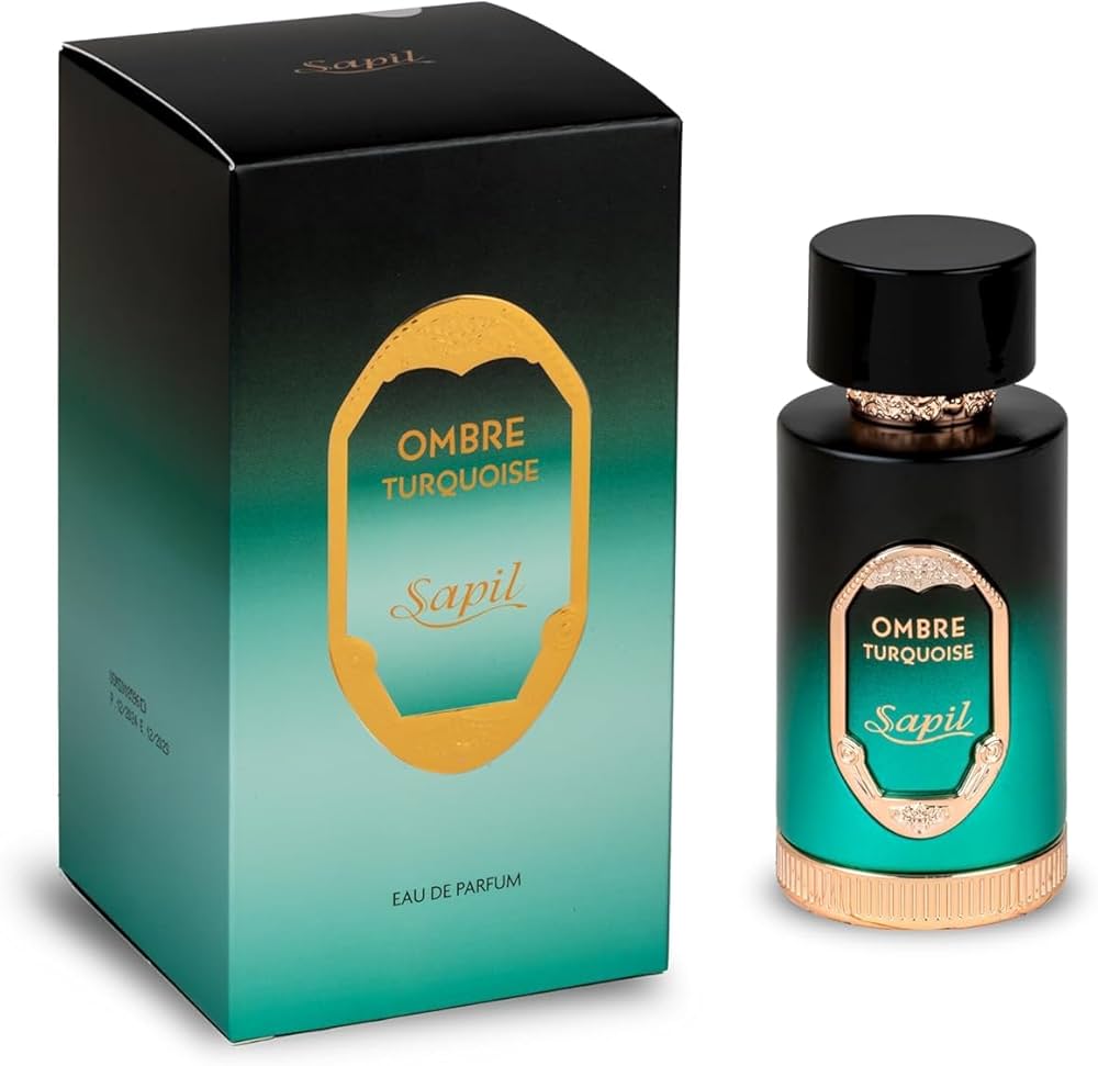 Sapil Ombre Turquoise Unisex Eau De Parfum - 100 ML - bottle front view