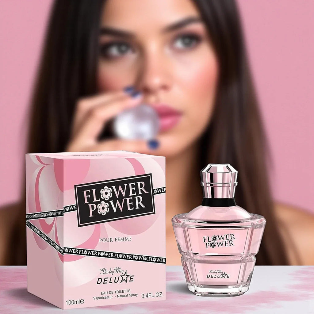 Shirley May Deluxe Flower Power Eau de Toilette for Women - 100ml