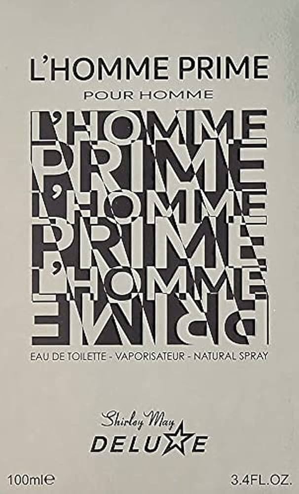 Shirley May Deluxe L'Homme Prime Eau de Toilette Parfum for Men 100ml