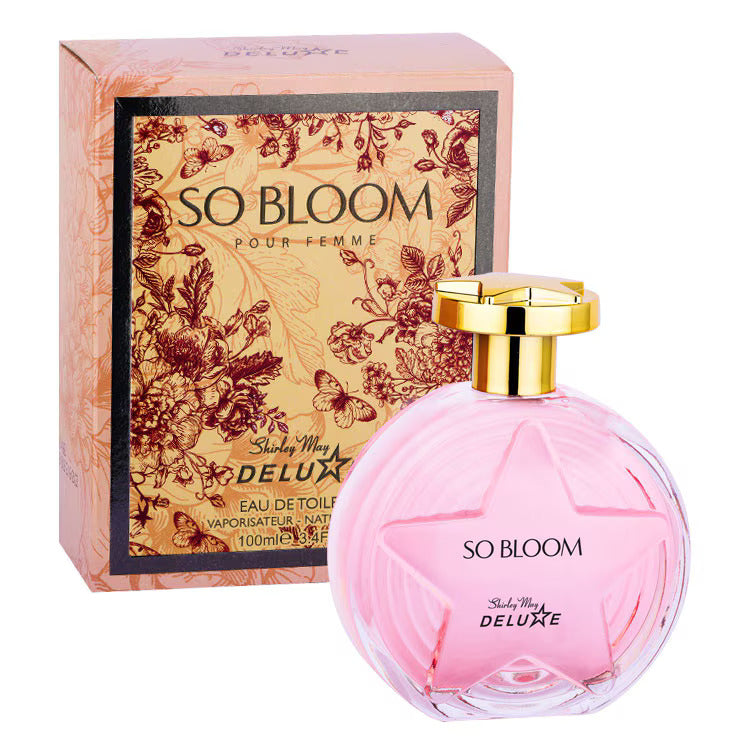 Eau de Toilette Shirley May Deluxe So Bloom pour femme - 100 ml