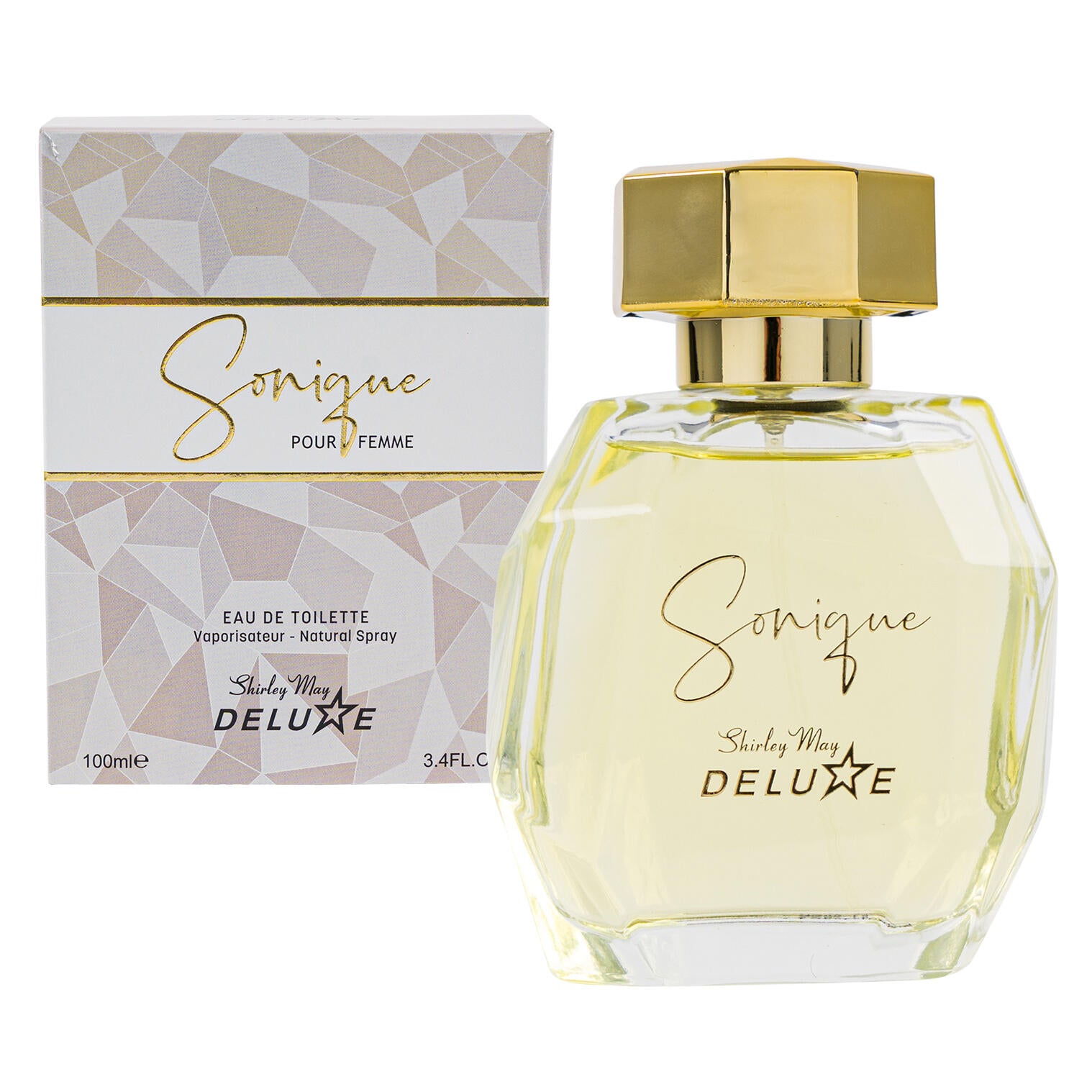 Shirley May Deluxe Sonique for Women Eau de Toilette Vaporisateur Natural Spray 100ml