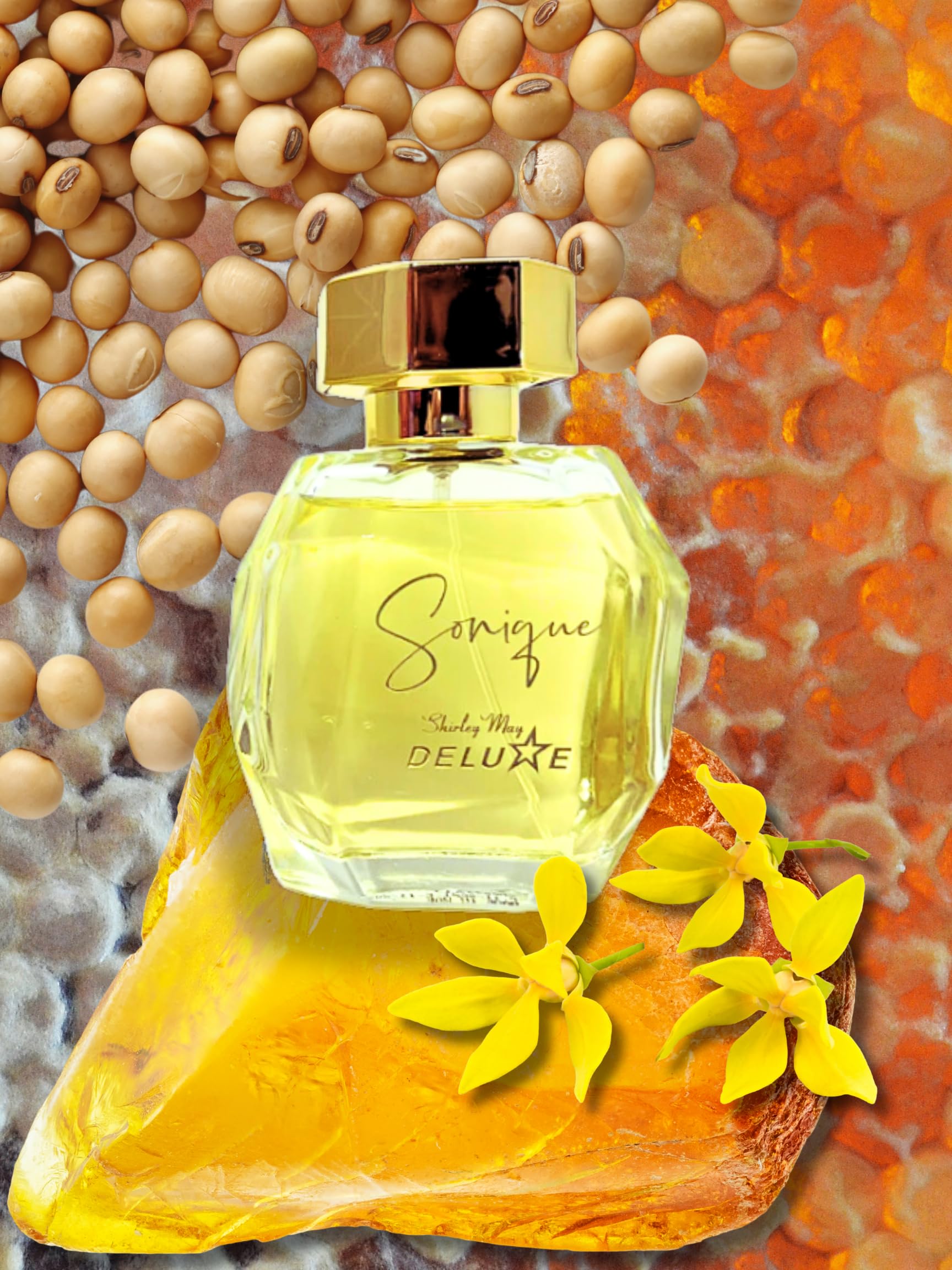 Shirley May Deluxe Sonique for Women Eau de Toilette Vaporisateur Natural Spray 100ml