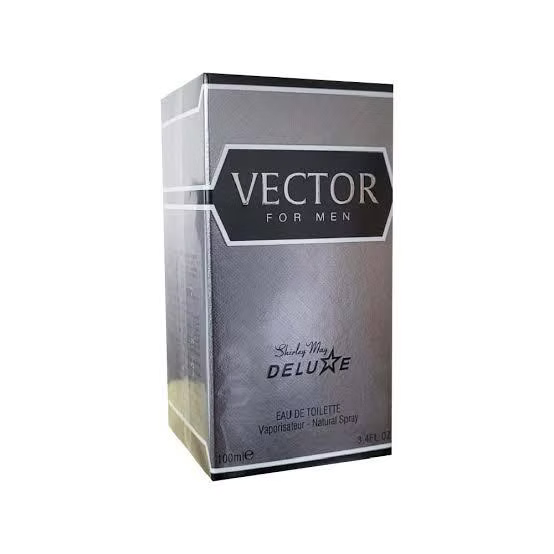 Shirley May Deluxe Vector Eau de Toilette Natural Spray for Men 100ml