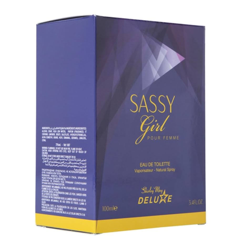 Shirley May Sassy Girl Eau de Toilette Perfume for Women 100ml