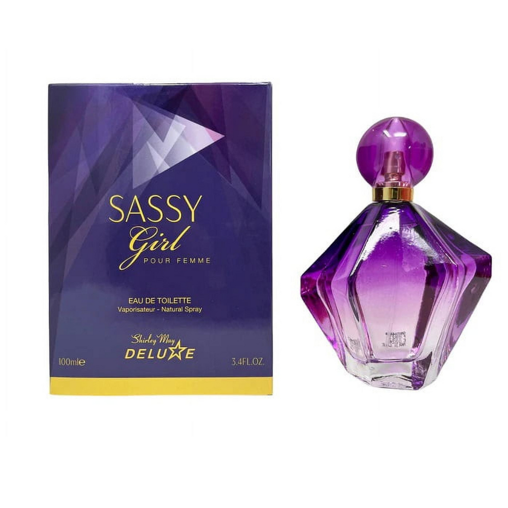 Eau de Toilette Shirley May Sassy Girl pour femme 100 ml