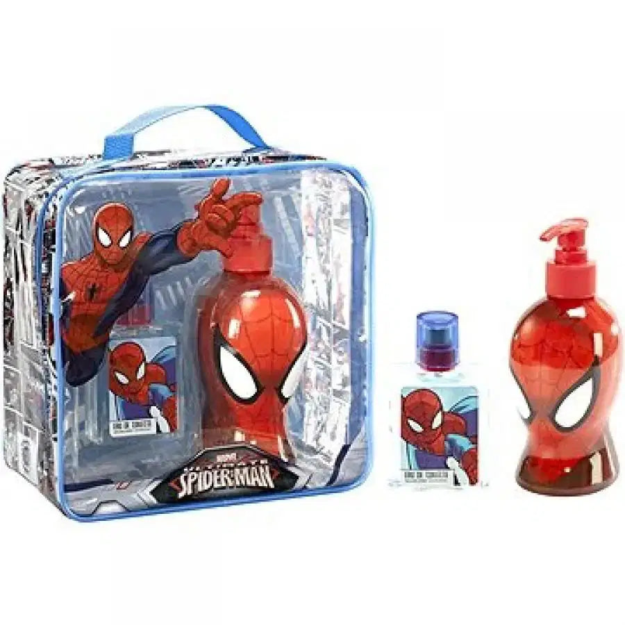 Spiderman 50 ML Edt Spray And 250 ML Shower Gel And Toiletry Bag - authentic fragrance from Brands Warehouse Canada