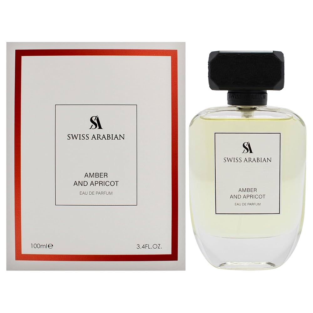 Swiss Arabian Amber and Apricot - Arabian Perfume for Women - Long Lasting Perfume for Women - Women's Perfume - Fruity, Gourmand Fragrances - 100 ml
