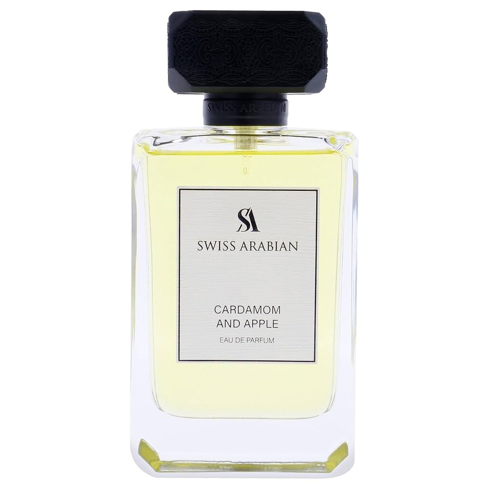 Swiss Arabian Cardamom and Apple - Arabian Perfume for Men - Long-Lasting Cologne for Men - Eau de Parfum - Oriental, Spicy Fragrances - 100 ml