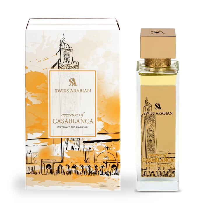 Swiss Arabian Essence Of Casablanca Extrait De Parfum Unisex - 100 ML - bottle front view