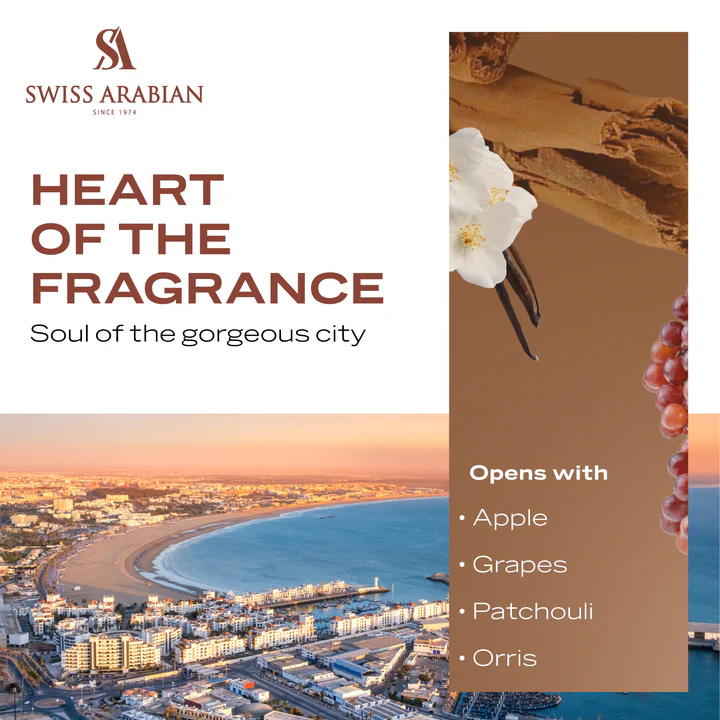 Swiss Arabian Essence Of Casablanca Extrait De Parfum Unisex - 100ml