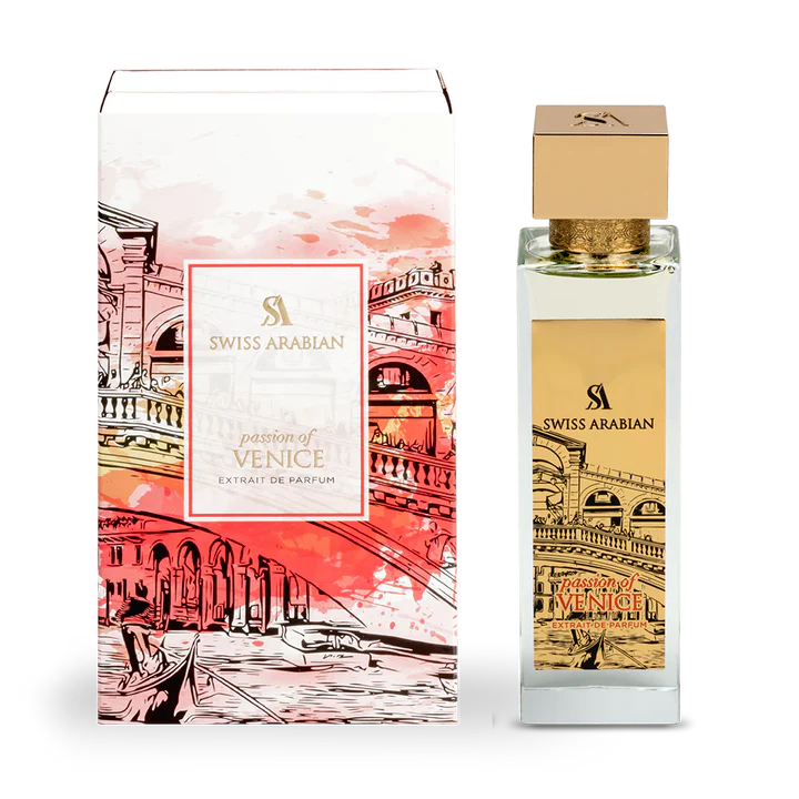 Swiss Arabian Passion Of Venice Eau De Parfum Unisex - 100 ML - bottle front view