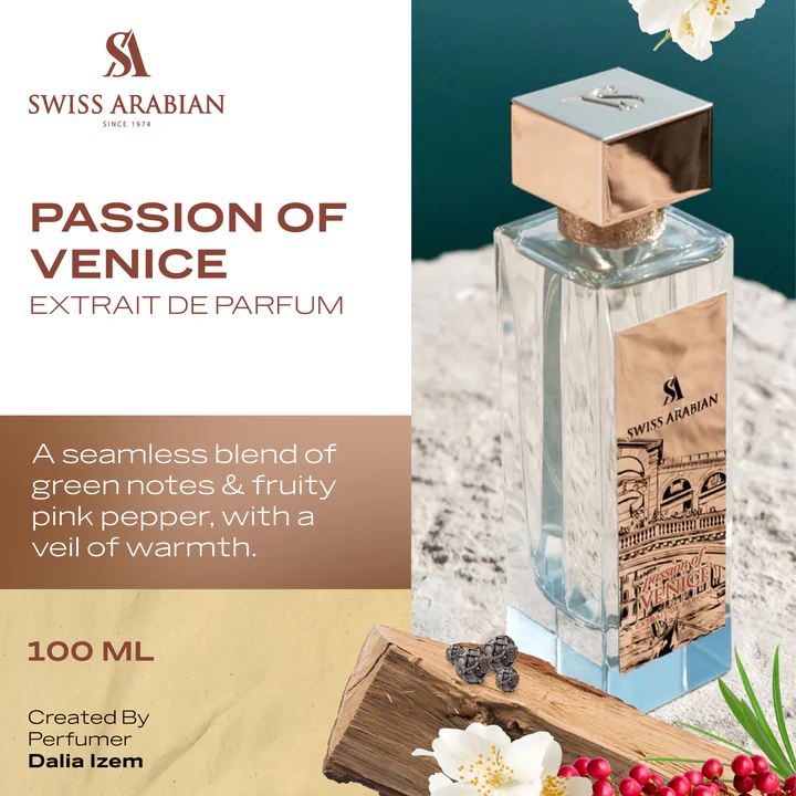 Swiss Arabian Passion Of Venice Eau De Parfum Unisex - 100ml