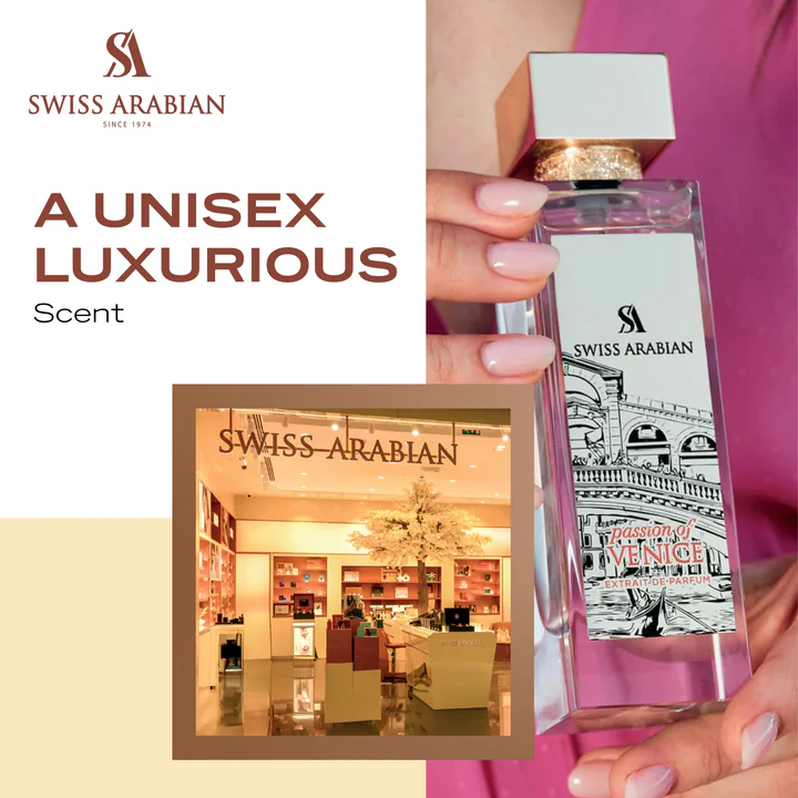 Swiss Arabian Passion Of Venice Eau De Parfum Unisex - 100ml