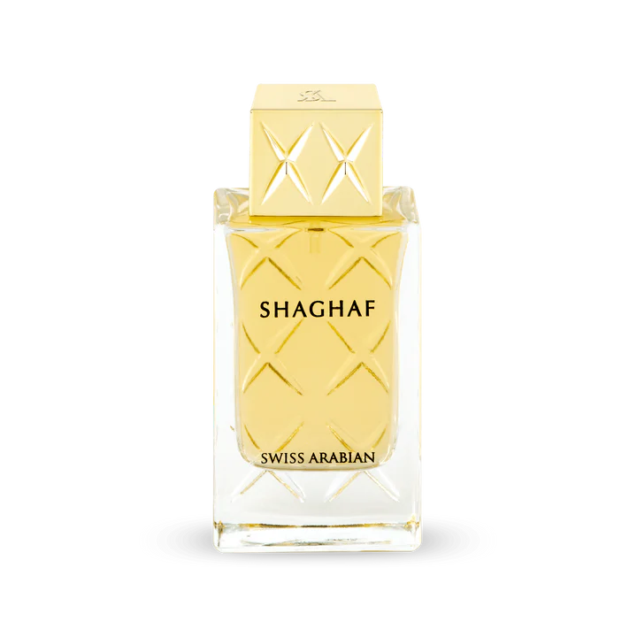 Swiss Arabian Shaghaf For Women Eau De Parfum - 75 ML - box and bottle packaging