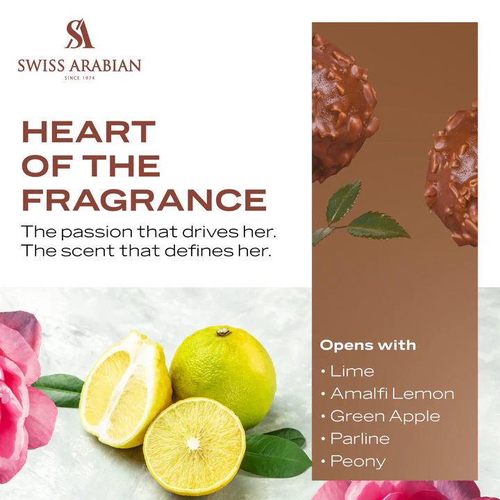 Swiss Arabian Shaghaf For Women Eau De Parfum - 75 ml