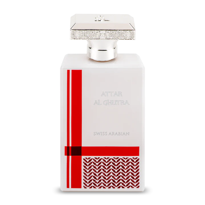 Swiss Arabian Attar Al Ghutra Eau De Parfum For Men - 100 ML - box and bottle packaging