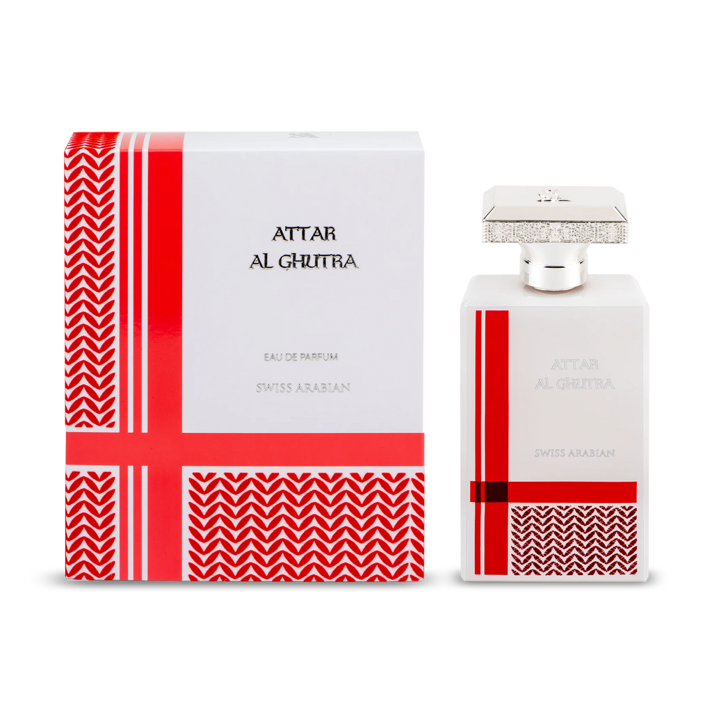 Swiss Arabian Attar Al Ghutra Eau De Parfum For Men - 100 ML - bottle front view