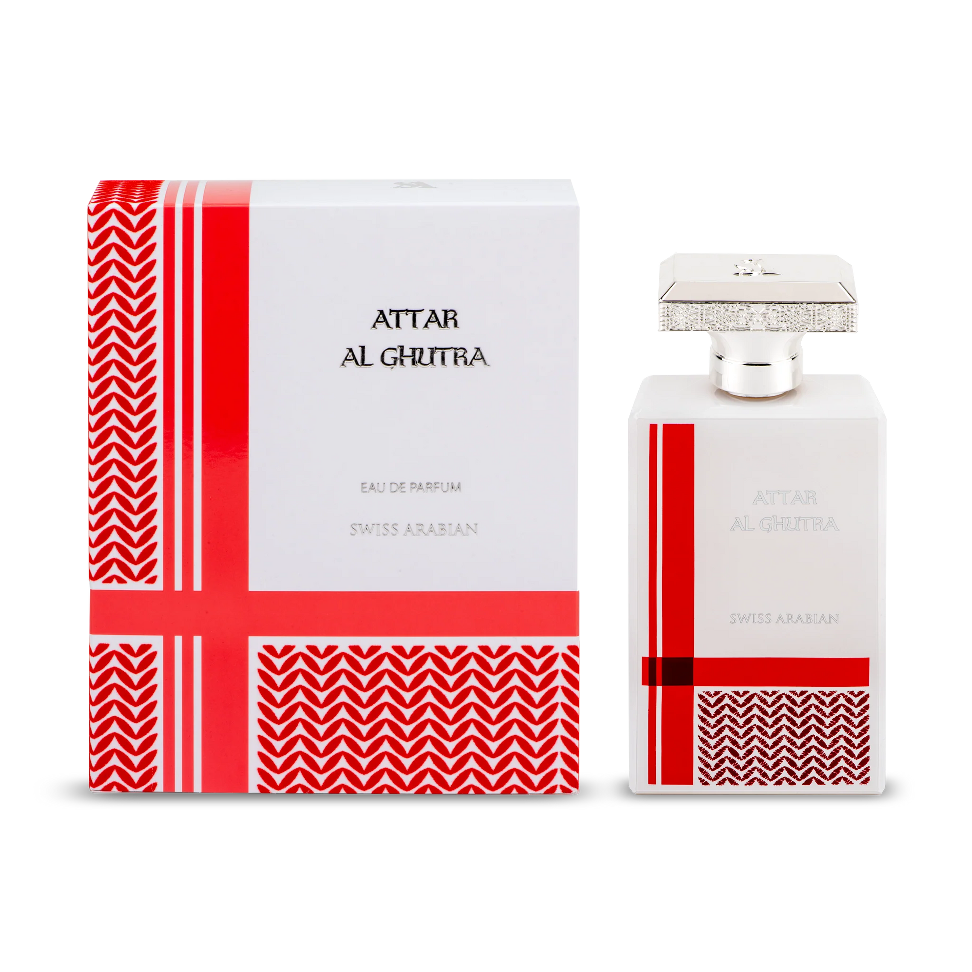 Swiss Arabian Attar Al Ghutra Eau De Parfum For Men - 100 ML - bottle front view