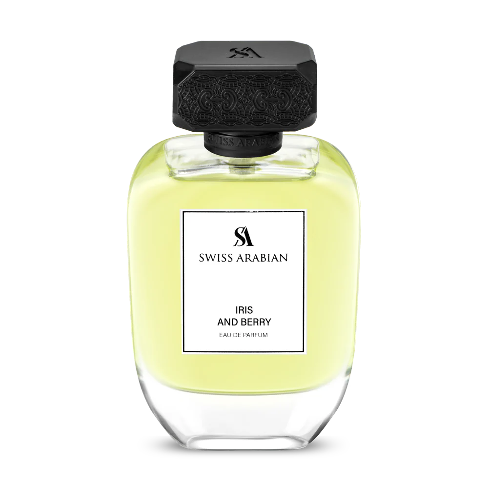 Swiss Arabian Iris and Berry Eau de Parfum For Women - 100 ML - bottle front view