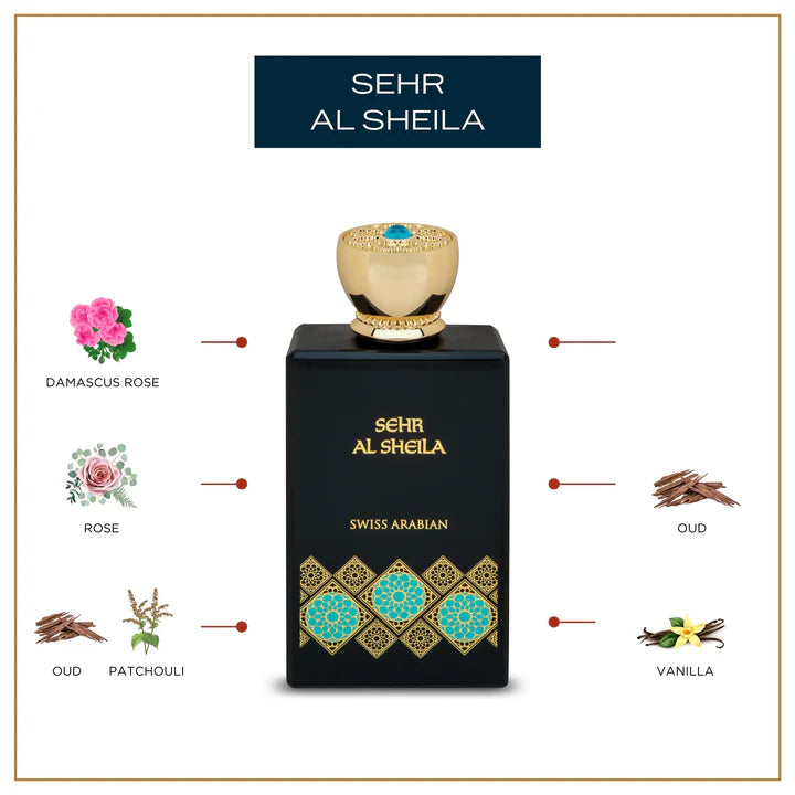 Swiss Arabian Sehr Al Sheila Eau De Parfum For Women - 100 ML - view 5