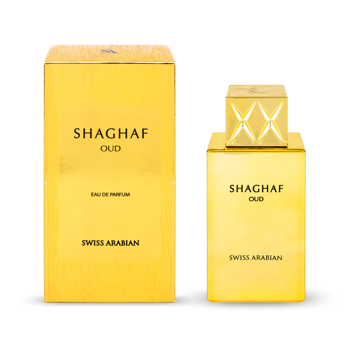 Swiss Arabian Shaghaf Oud Eau de Parfum Unisex - 75 ML - bottle front view