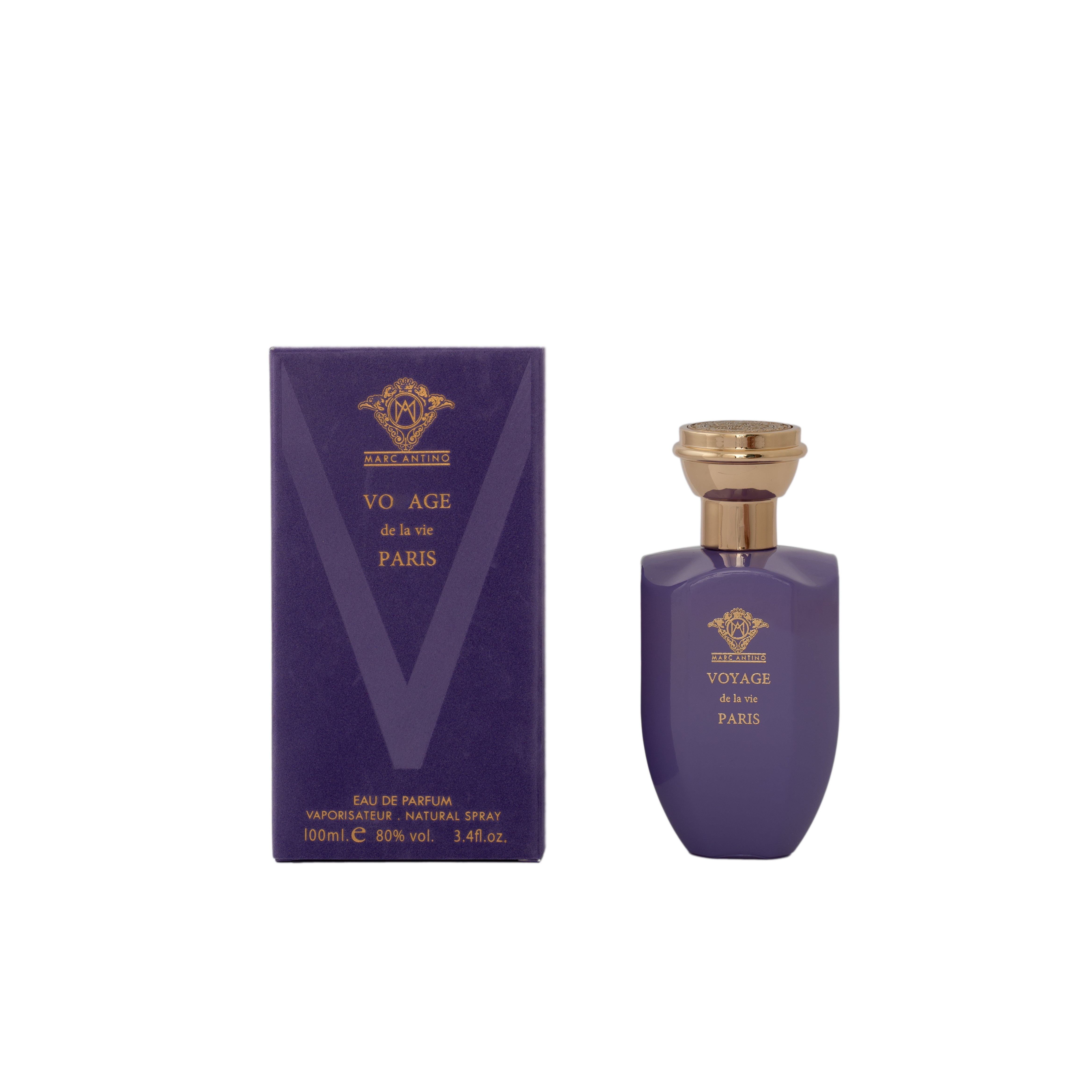 Marc Antino Voyage de Paris Eau de Parfum for Men - 100 ML - authentic fragrance from Brands Warehouse Canada