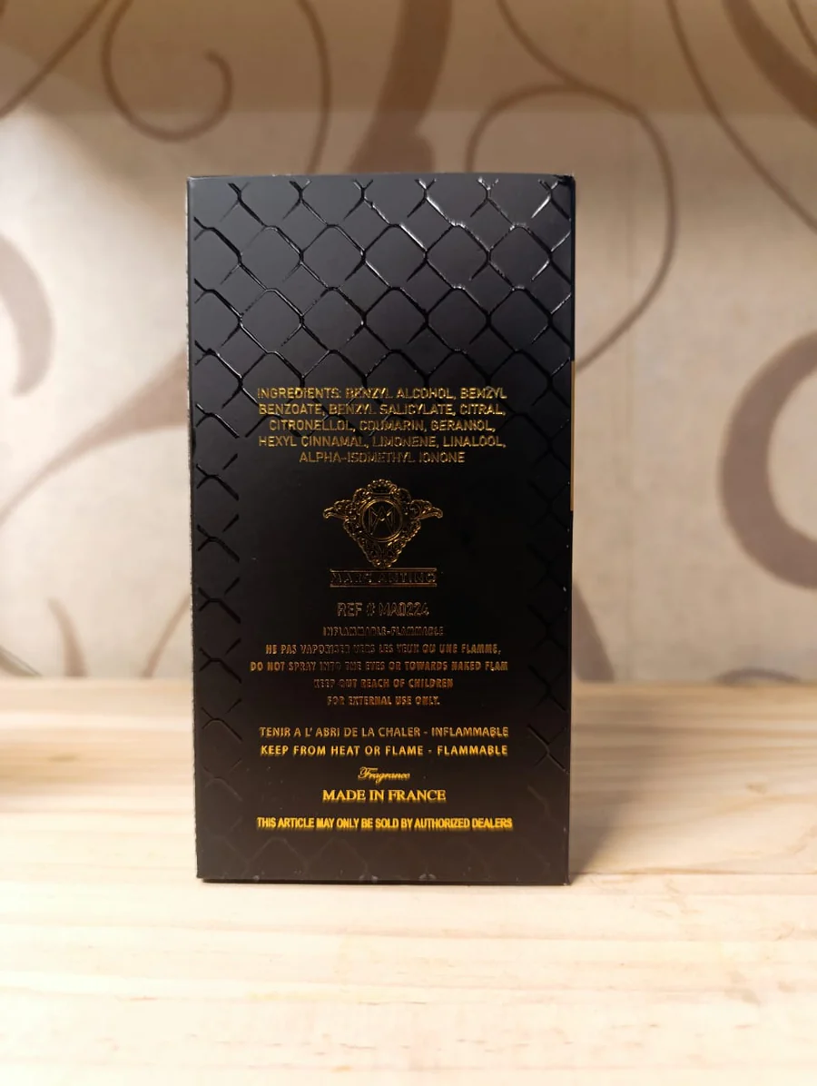 Marc Antino Vintage Gemini Eau de Parfum for Unisex – 100ml