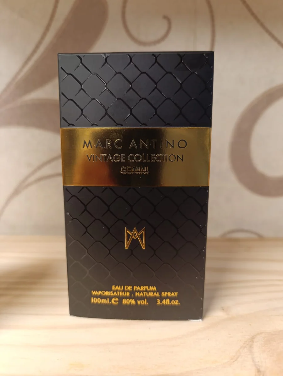 Marc Antino Vintage Gemini Eau de Parfum for Unisex – 100ml