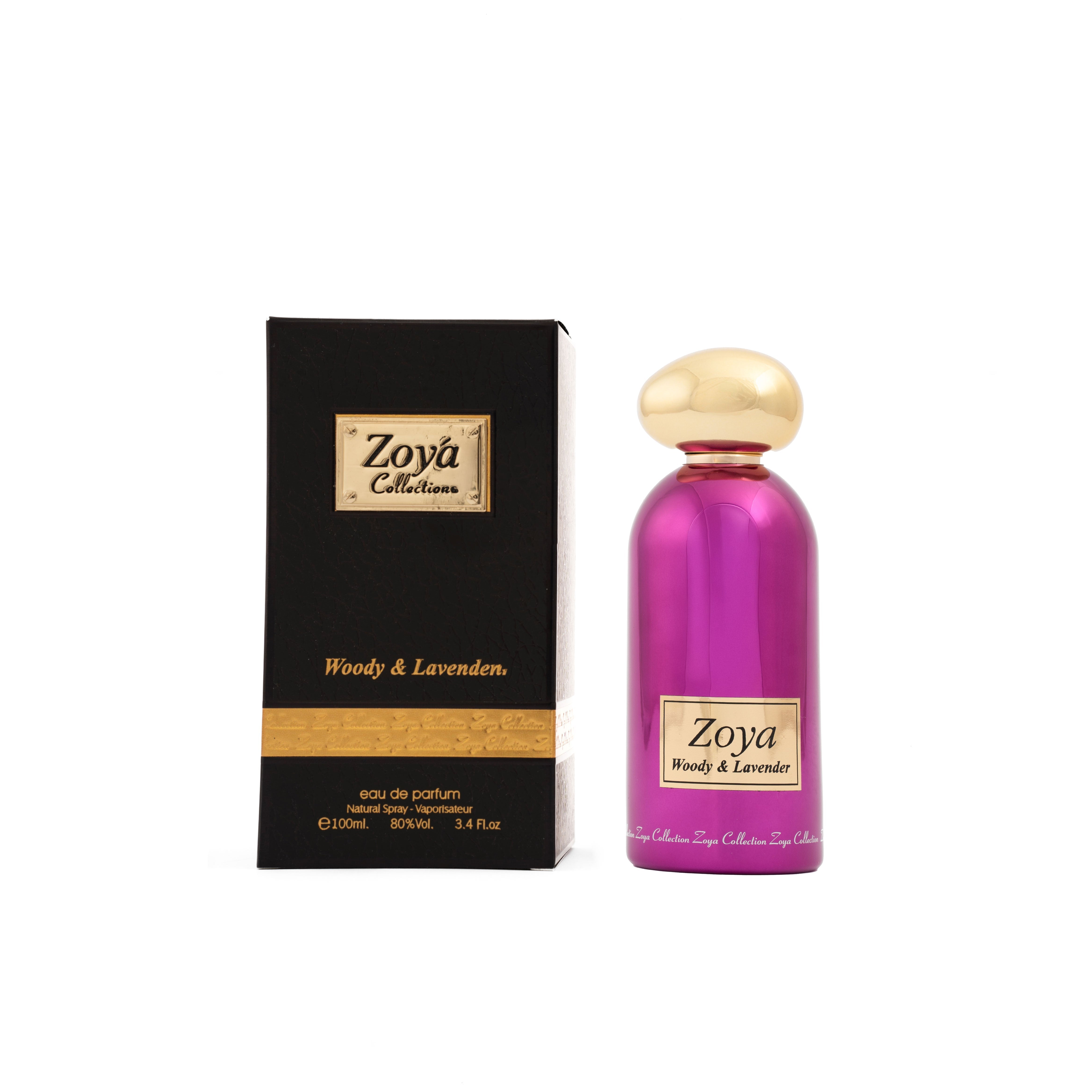 Zoya Collection Woody and Lavender Eau de Parfum for Unisex - 100 ML - authentic fragrance from Brands Warehouse Canada