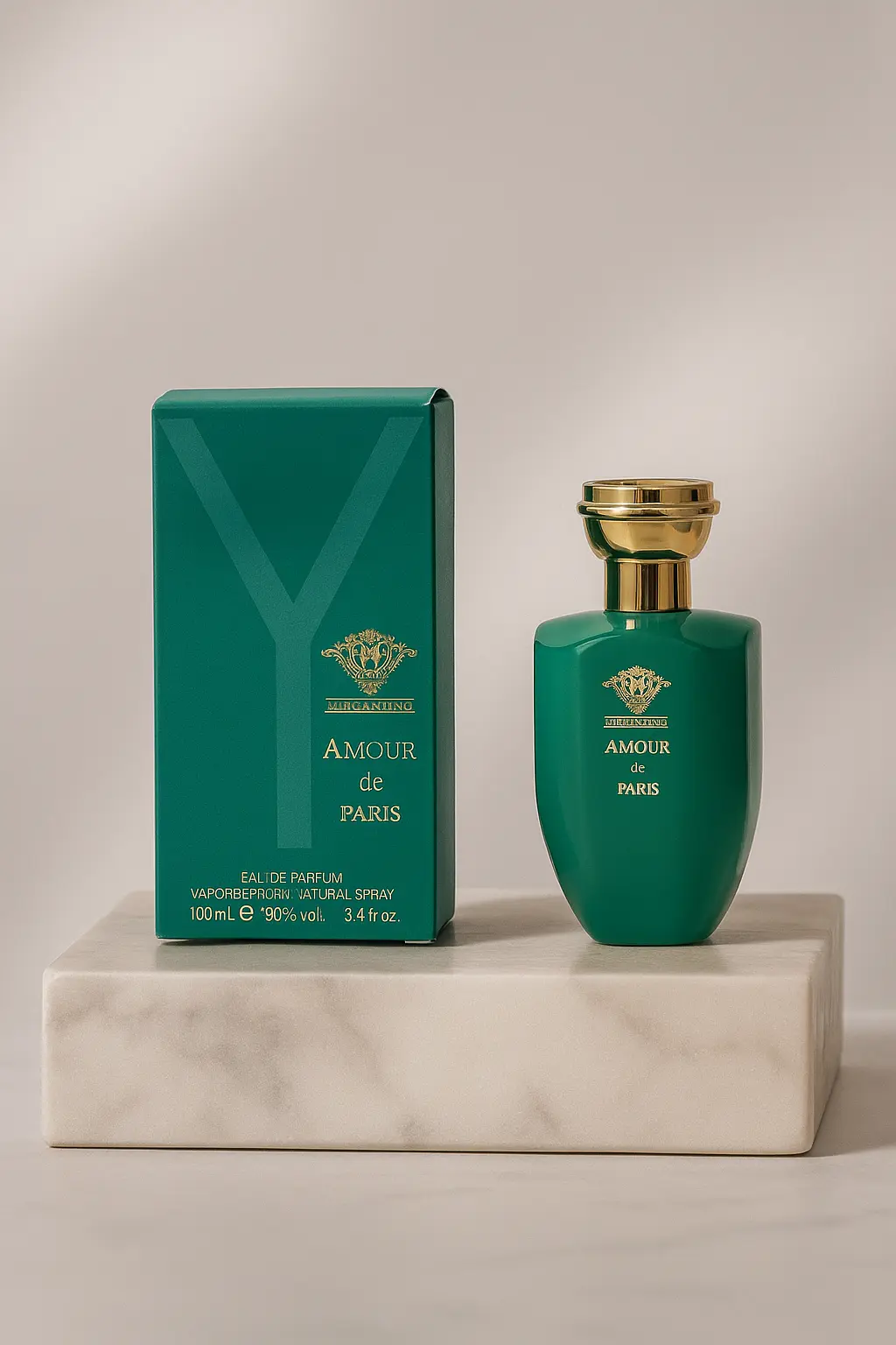 Marc Antino Amour de Paris Eau de Parfum for Unisex – 100ml