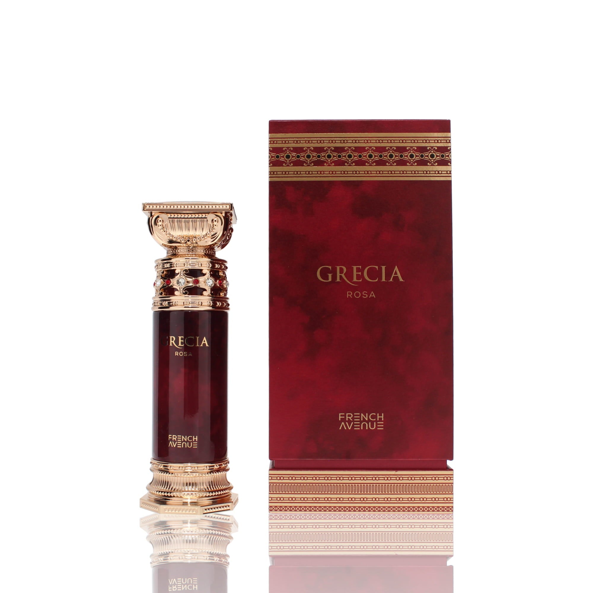 Fragrance World French Avenue Grecia Rosa box
