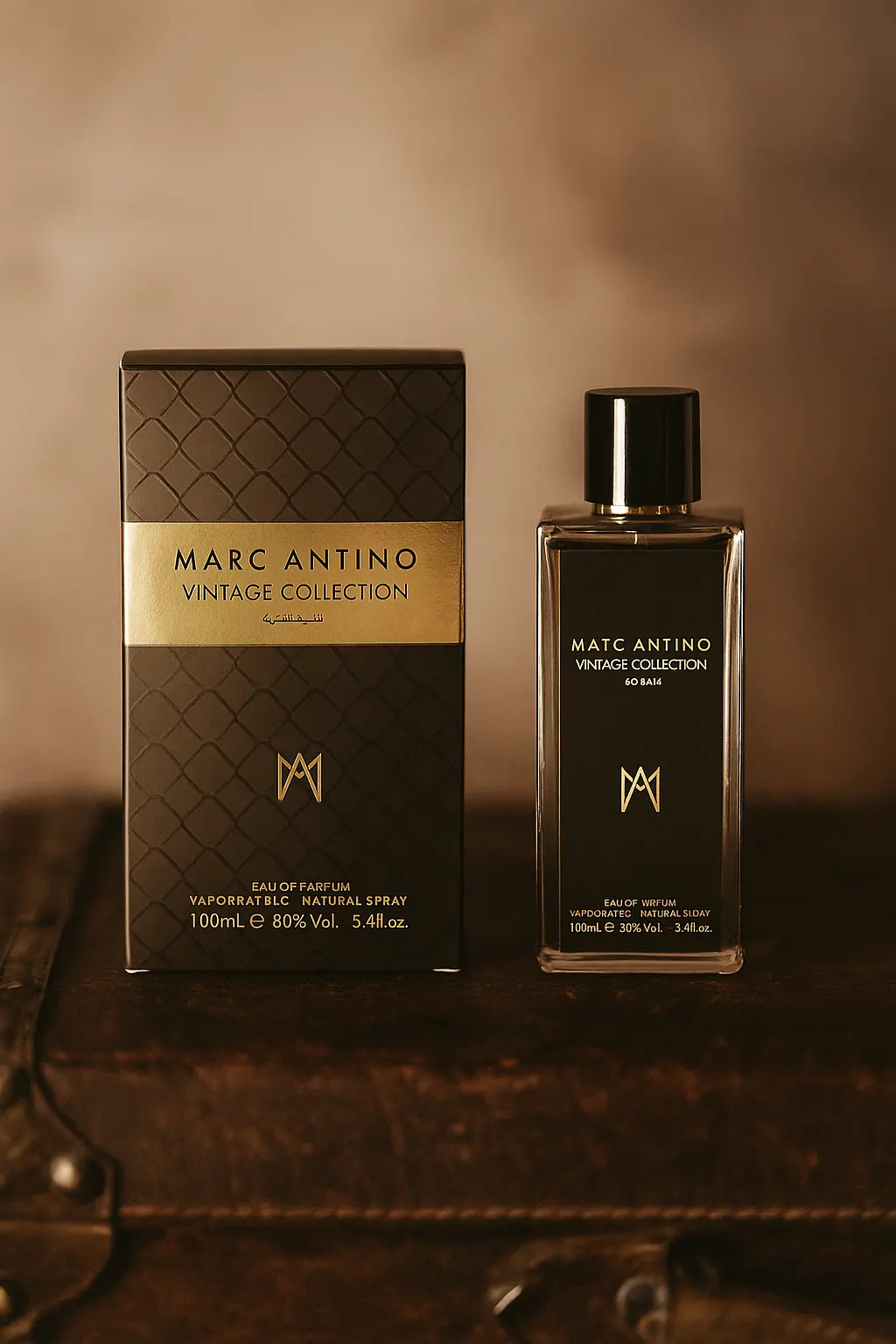 Marc Antino Vintage Gemini Eau de Parfum for Unisex – 100ml