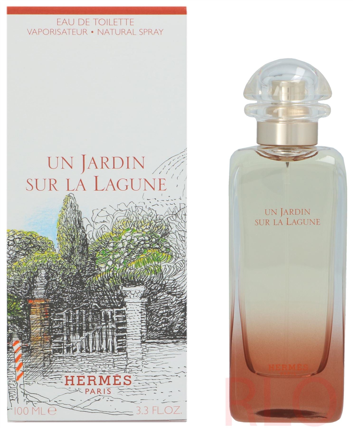 Hermes Un Jardin Sur La Lagune 100ml EDT Spray For Women