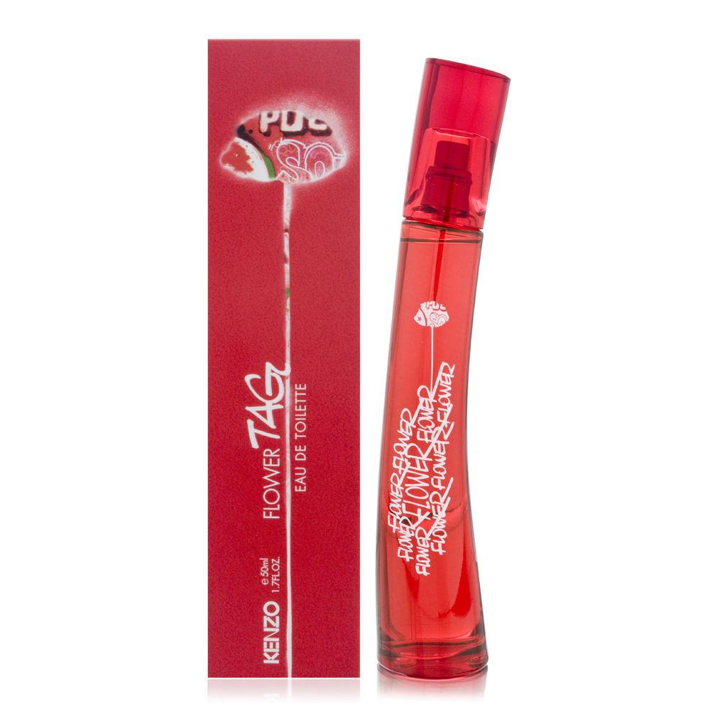 Unboxed - Kenzo Flower Tag 50 ML EDT Spray For Women - authentic fragrance from Brands Warehouse Canada