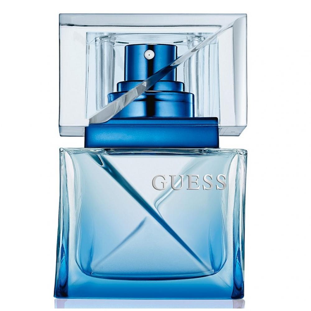 Guess Night Men EDT Spray - box and bottle packaging