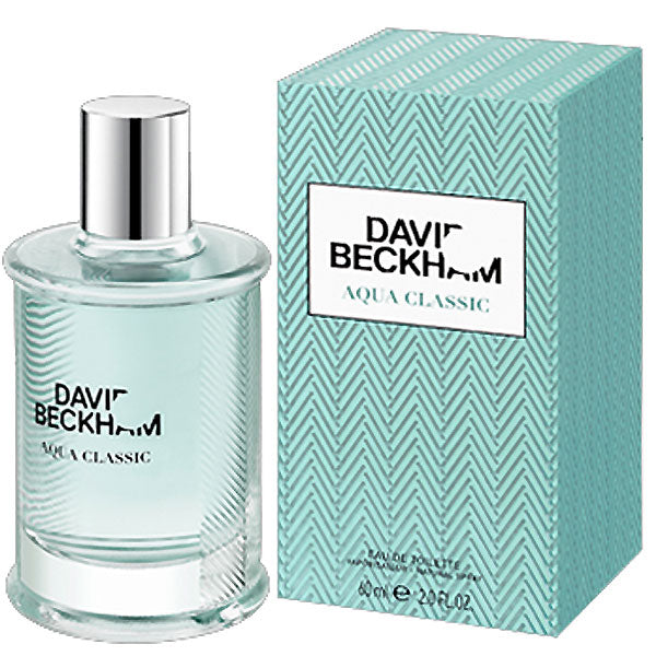 Damaged - David Beckham Aqua Classic 60ml EDT Spray for Men