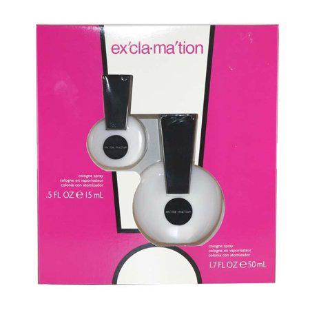 Set - Coty Exclamation 15ml EDC Spray + 50ml EDC Spray