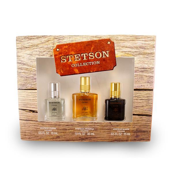 Set- Stetson 30ml Cologne (Original) + 15ml Cologne Black + 15ml Cologne Fresh