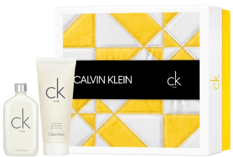 Set - Calvin Klein One 50ml EDT Spray + 100ml B/W