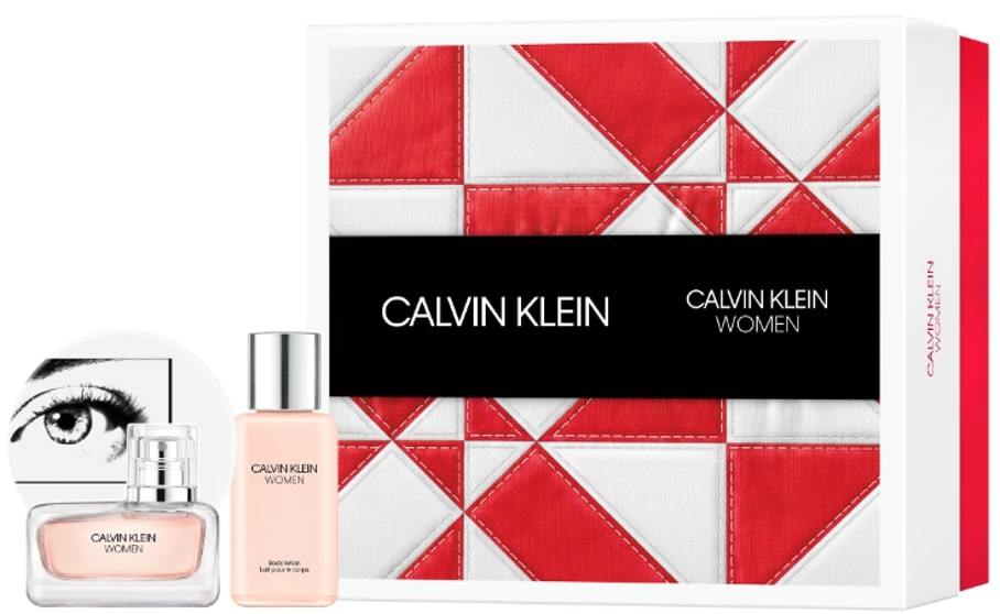 Set - Calvin Klein Women 30ml EDP Spray + 100ml Body Lotion