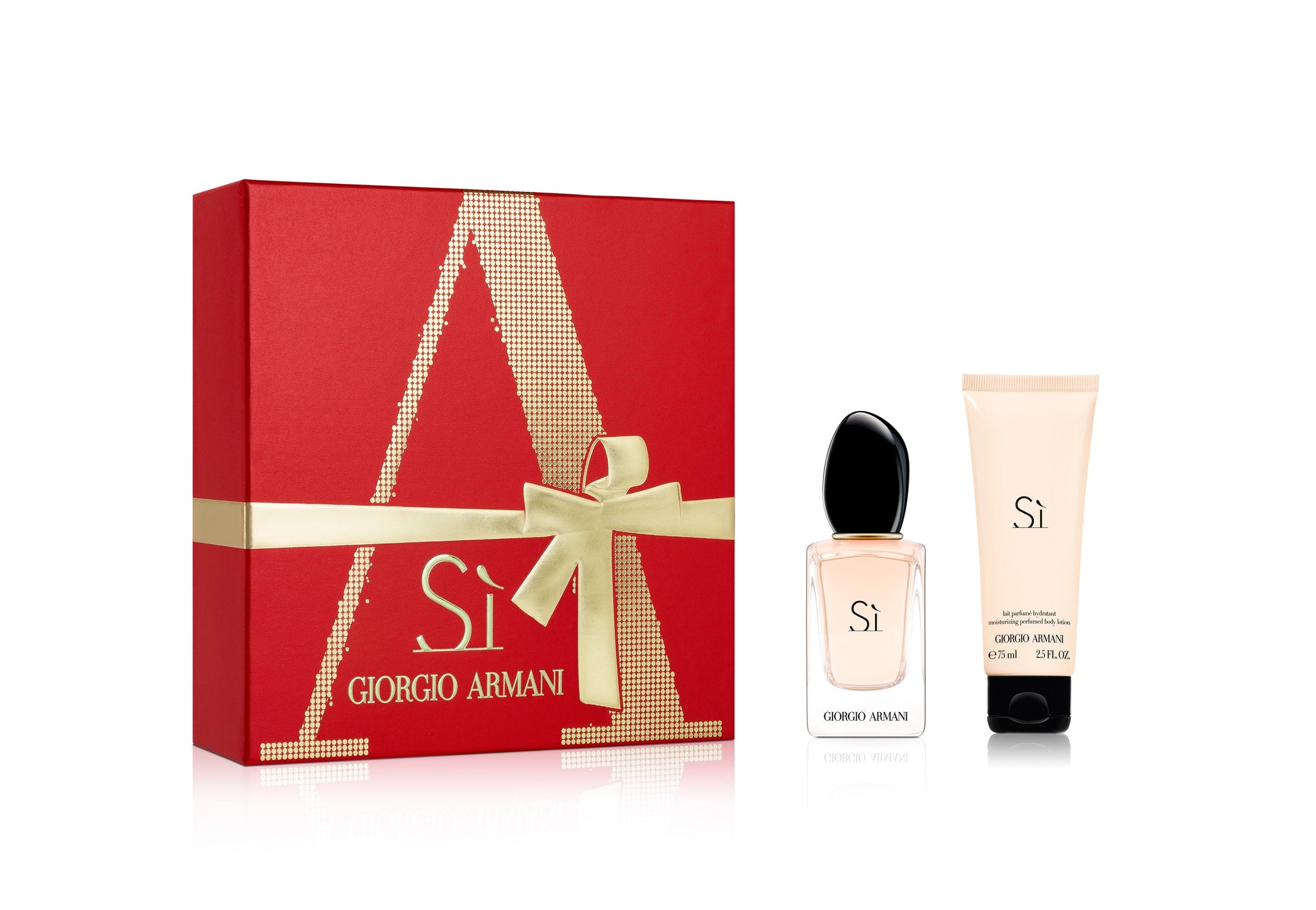Armani Si 30ml Edt Spray And 75ml Body Lotion