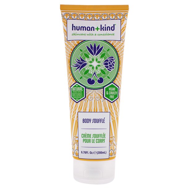 Human+Kind Body Souffle Cream - Original Moisturizing Lotion for Men and Women