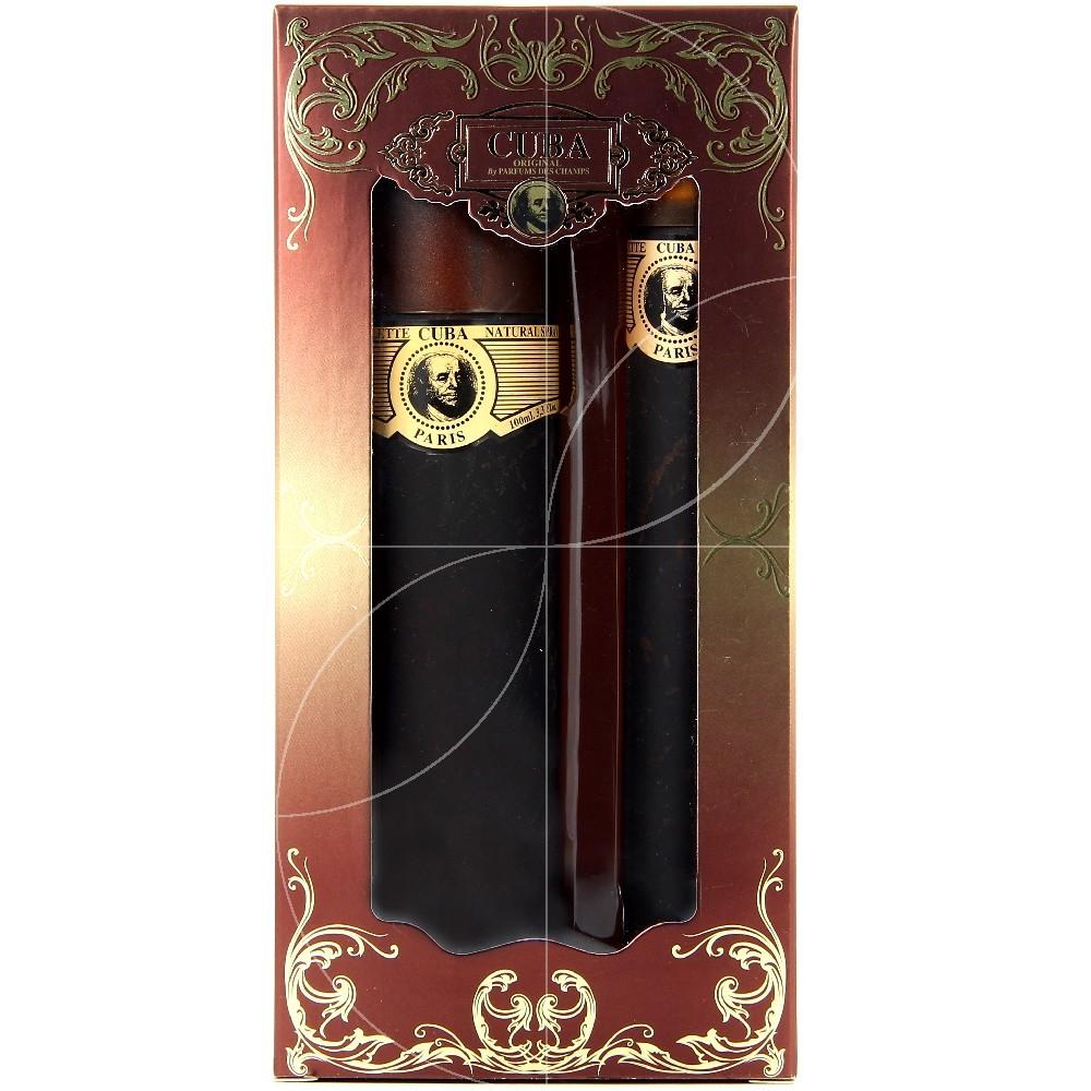 Set Cuba Gold For Men 2 Pc EDT 100 ML Spray. + EDT 35 ML Spray. - authentic fragrance from Brands Warehouse Canada