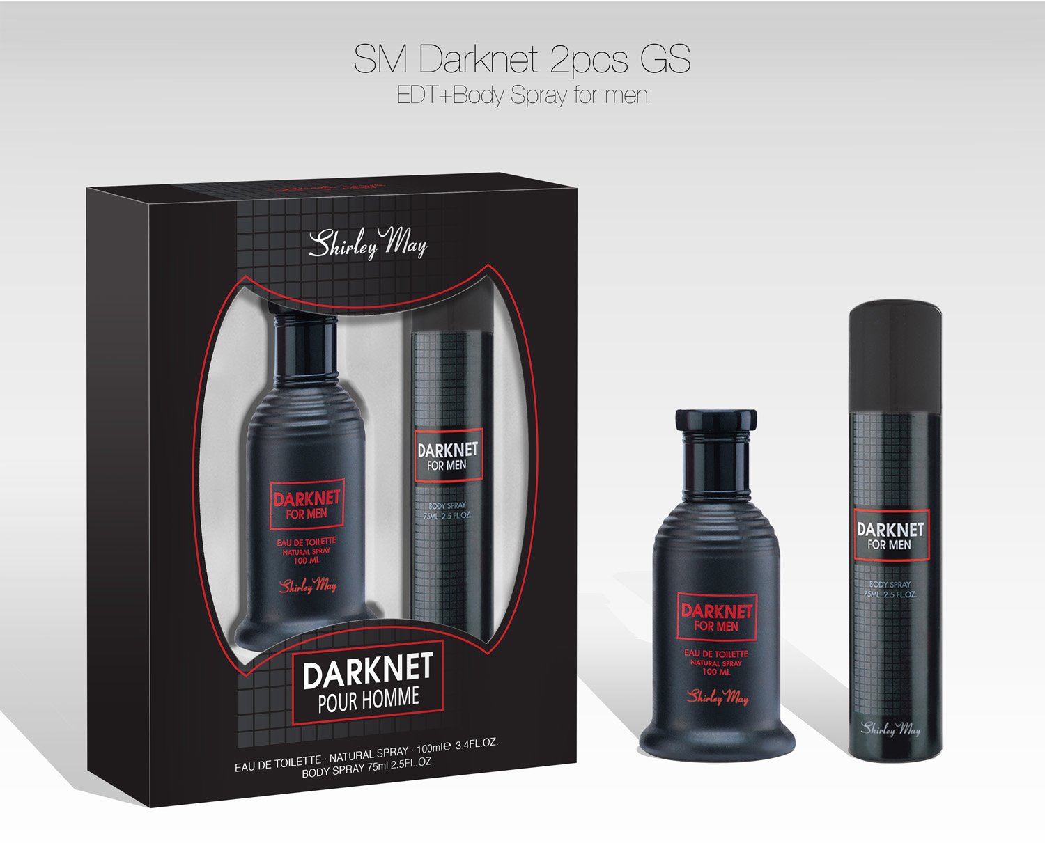 Darknet 564 100ml And 75ml And Shower Gel